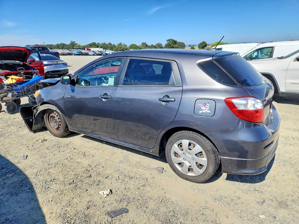 2009 Toyota Matrix VIN 2T1KU40E39C157833 COPART salvage auction — FRONT END, CA - SALVAGE CERTIFICATE, sold $350 on 2026-07-09 (photo 2)