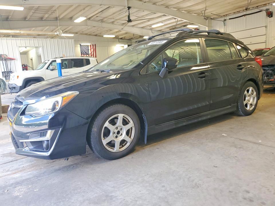 2015 Subaru Impreza VIN JF1GPAZ66FH231783 COPART salvage auction — HAIL, Mn - Certificate Of Title, sold $1,850 on 2026-07-09 (photo 1)
