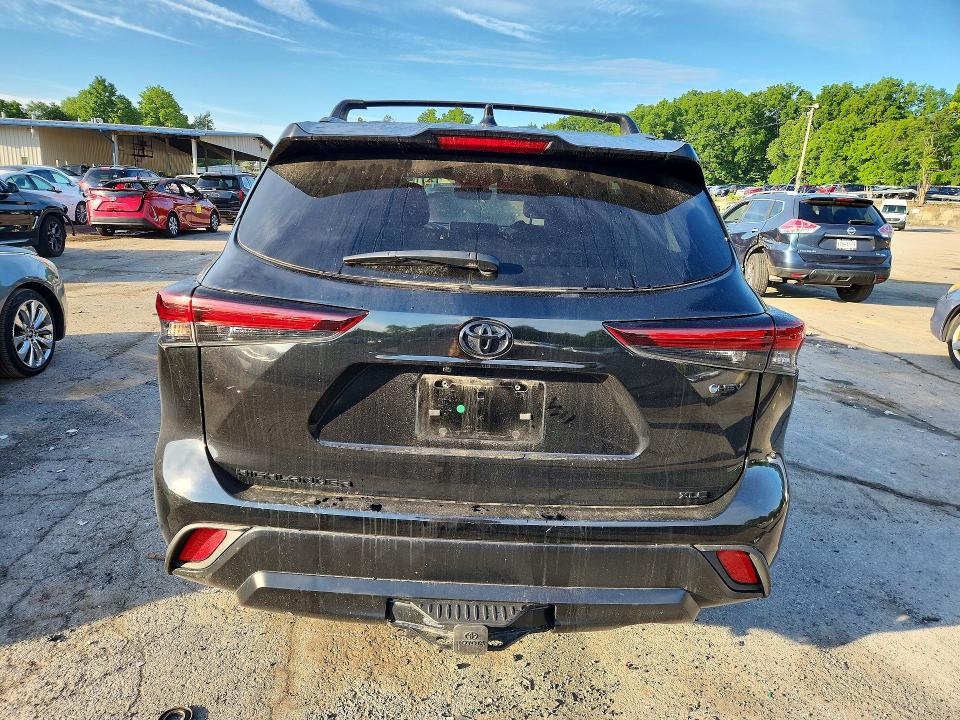 2025 Toyota Highlander VIN 5TDKBRCH1SS649461 COPART salvage auction — FRONT END, Ny - Mv-907A Salvage Certificate, sold $18,000 on 2026-07-14 (photo 6)