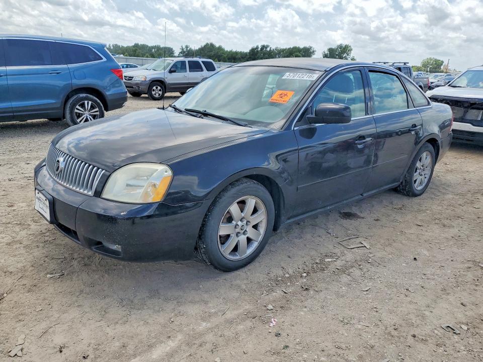 2006 Mercury Montego VIN 1MEFM40196G605650 COPART salvage auction — MINOR DENT/SCRATCHES, Ks - Cert Of Title-Salvage, sold $90 on 2026-07-28 (photo 1)