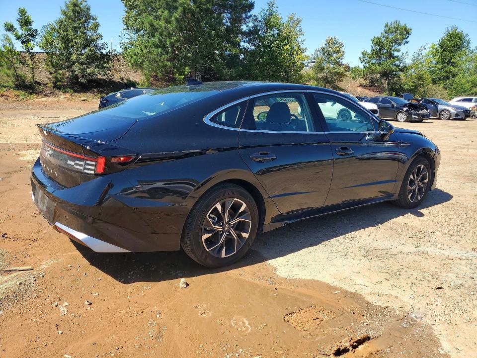 2025 Hyundai Sonata VIN KMHL64JAXSA492054 COPART salvage auction — FRONT END, Sc - Cert Of Title-Salvage, sold $9,100 on 2026-07-31 (photo 3)
