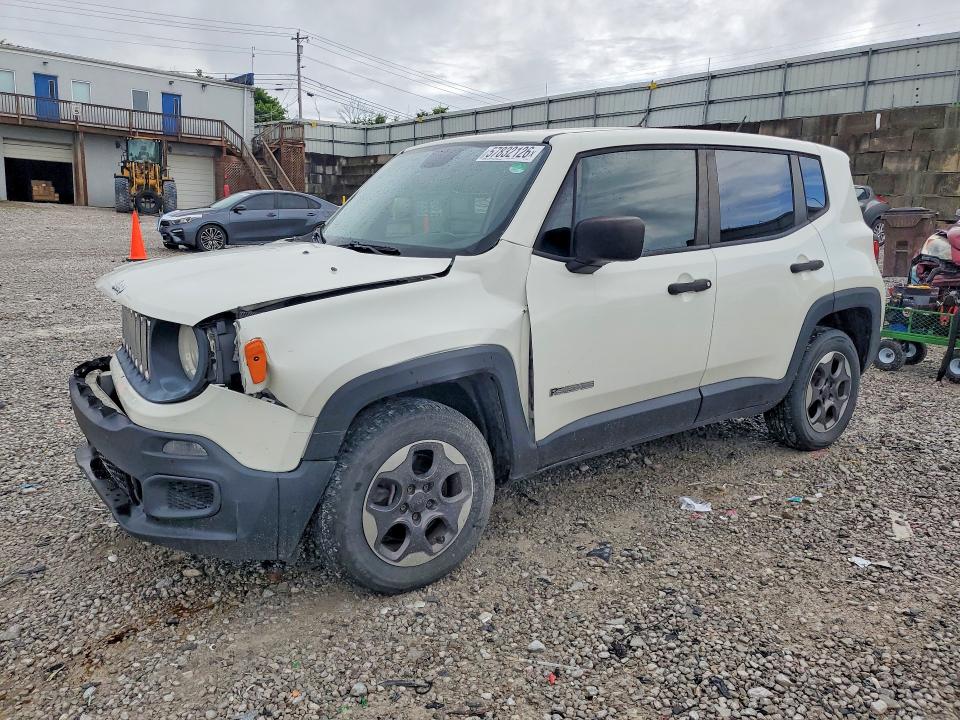 2015 Jeep VIN ZACCJBAT6FPC32359 COPART salvage auction — FRONT END, Ky - Cert Of Title-Salvage, sold $525 on 2026-08-14 (photo 1)