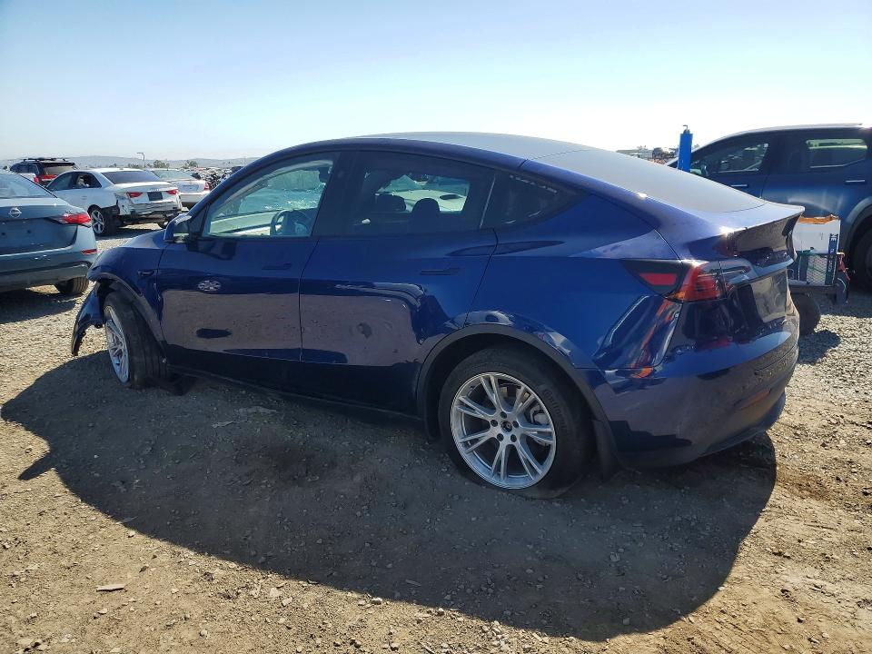 2023 Tesla Model y VIN 7SAYGDEE2PA151606 COPART salvage auction — FRONT END, Ca - Salvage Certificate, sold $8,900 on 2026-07-02 (photo 2)