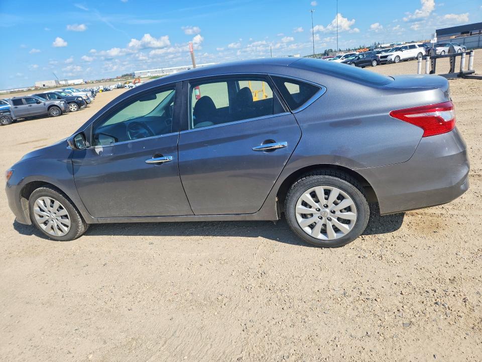 2017 Nissan Sentra VIN 3N1AB7AP1HL659001 COPART salvage auction — SIDE, Ab - Bos - Rebuilt, sold $2,100 on 2026-07-09 (photo 2)