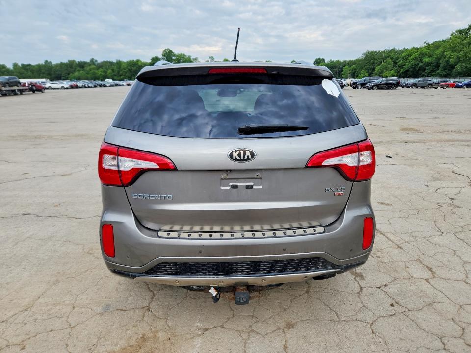 2014 Kia Sorento VIN 5XYKWDA70EG465938 COPART salvage auction — FRONT END, Pa - Certificate Of Salvage, sold $650 on 2026-07-16 (photo 6)