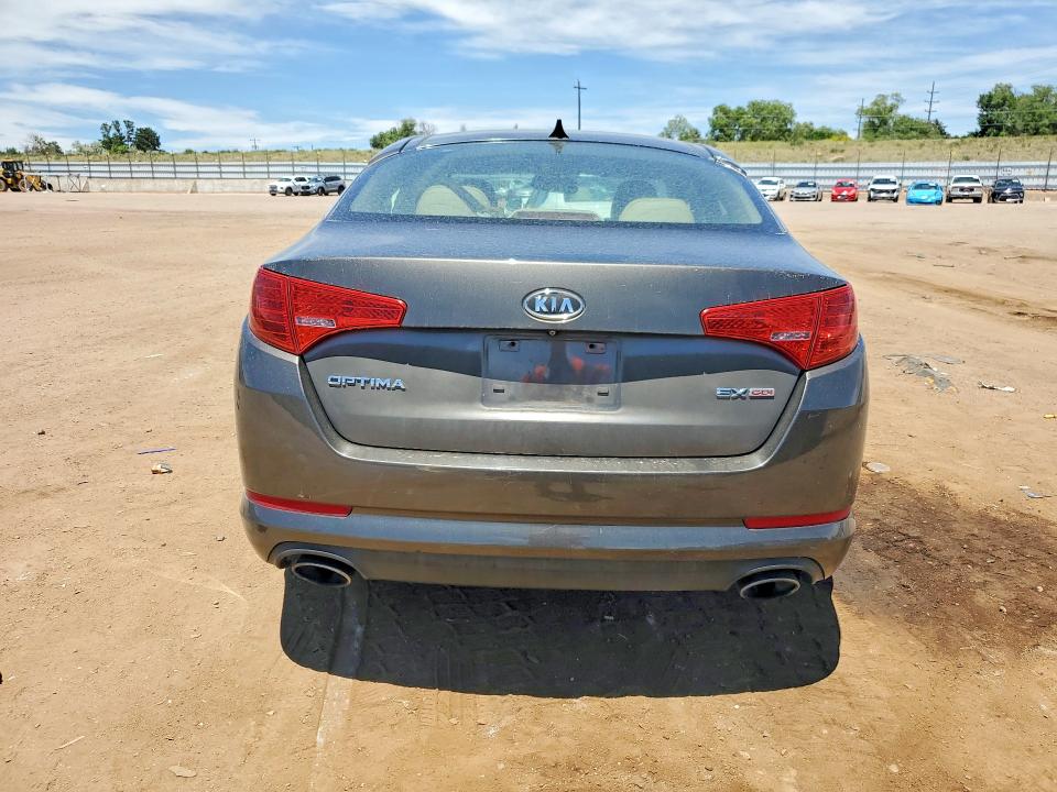 2011 Kia Optima VIN KNAGN4A72B5087101 COPART salvage auction — FRONT END, Co - Salvage Title, sold $650 on 2026-07-22 (photo 6)