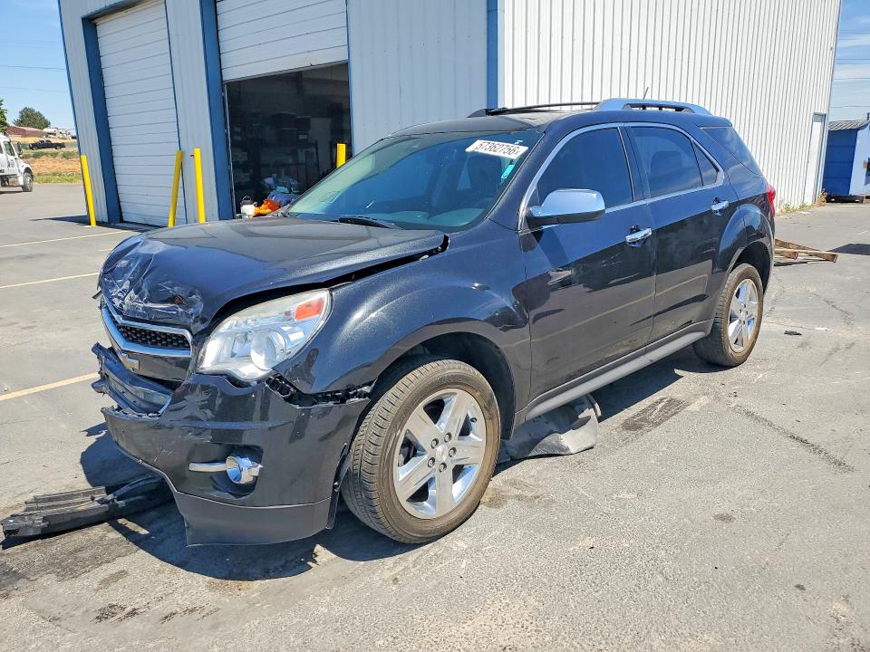 2015 Chevrolet Equinox VIN 2GNFLHE31F6297659 COPART salvage auction — FRONT END, ID - SALVAGE CERTIFICATE OF TITLE, sold $625 on 2026-07-02 (photo 1)