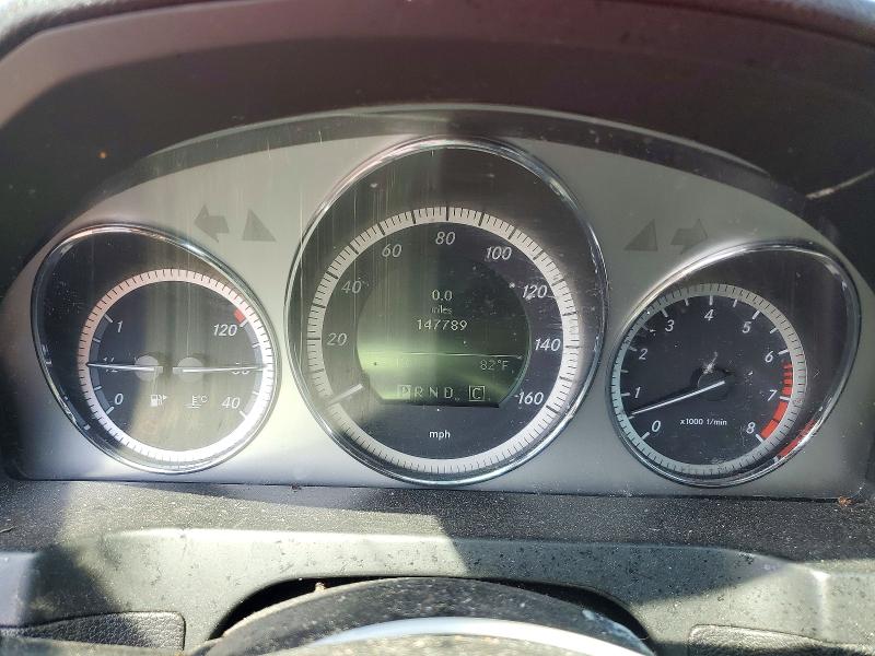 2010 Mercedes-benz C class VIN WDDGF8BB8AF415162 COPART salvage auction — FRONT END, PA - CERTIFICATE OF SALVAGE, sold $525 on 2026-08-11 (photo 9)