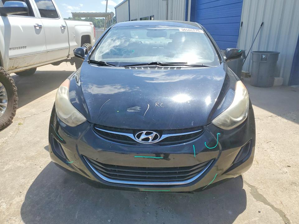 2013 Hyundai Elantra VIN KMHDH4AE1DU020893 COPART salvage auction — REAR END, Ar - Cert Of Title-Salvage, sold $500 on 2026-07-13 (photo 5)