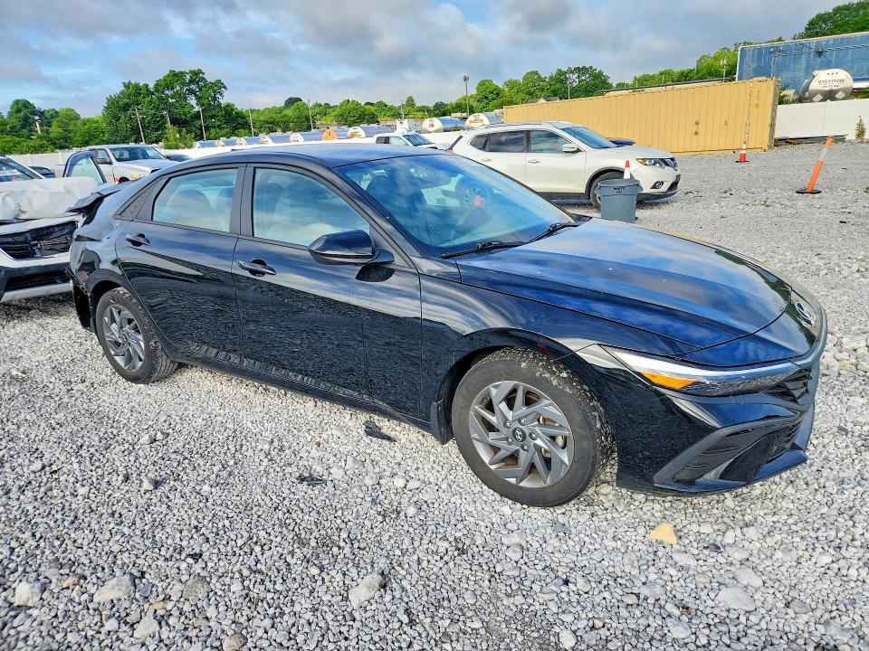 2024 Hyundai Elantra VIN KMHLM4DG5RU784550 COPART salvage auction — REAR END, Oh - Cert Of Title-Salvage, sold $5,500 on 2026-07-10 (photo 4)