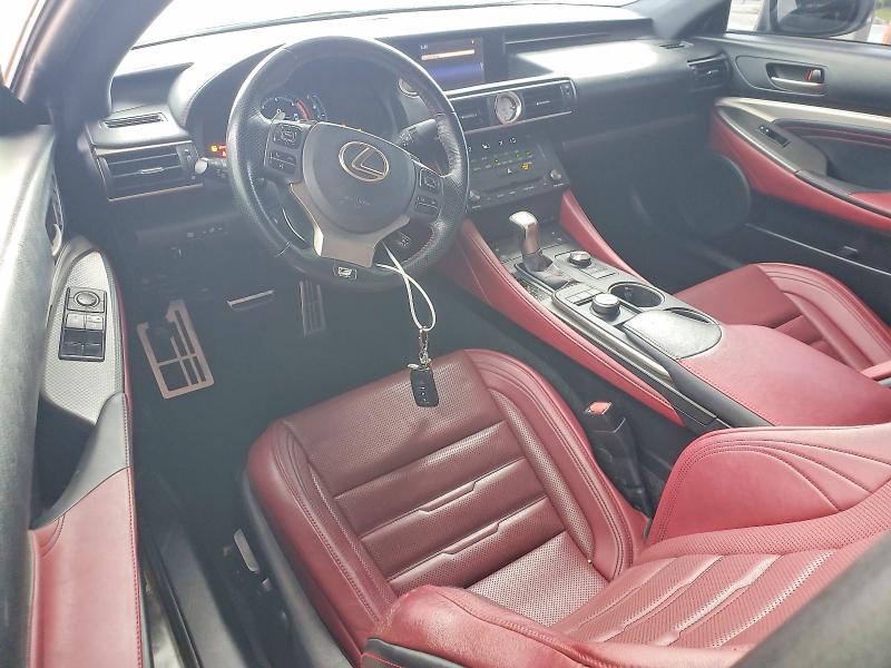 2016 Lexus Rc VIN JTHHA5BC5G5003220 COPART salvage auction — FRONT END, AL - CERTIFICATE OF TITLE, sold $5,100 on 2026-07-16 (photo 8)