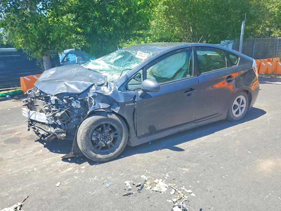 2015 Toyota Prius VIN JTDKN3DU6F0432853 COPART salvage auction — FRONT END, Or - Salvage Title Certificate, sold $100 on 2026-07-27 (photo 1)
