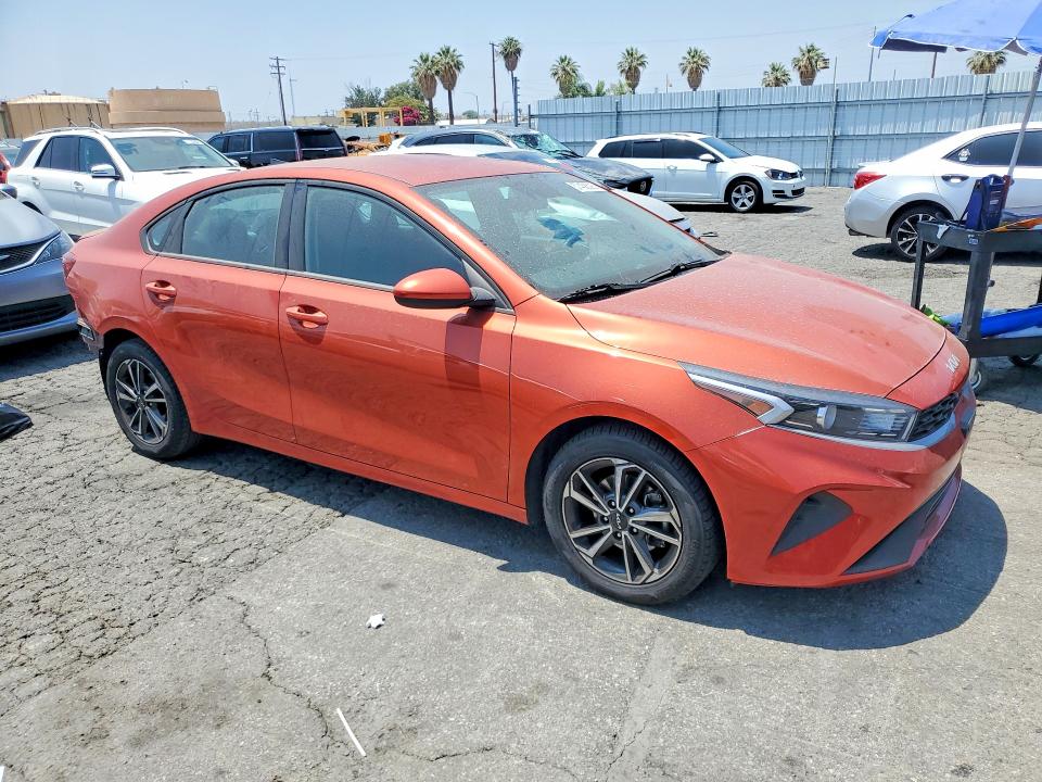 2023 Kia Forte VIN 3KPF24AD8PE680292 COPART salvage auction — REAR END, Ca - Salvage Certificate, sold $3,350 on 2026-07-02 (photo 4)