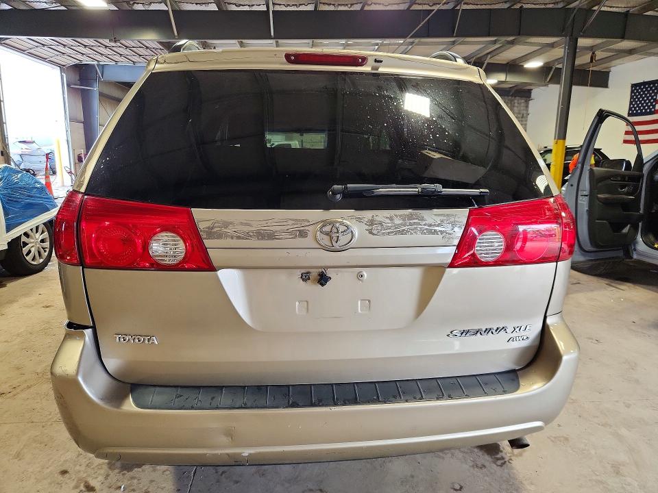 2006 Toyota Sienna VIN 5TDBA22C66S058225 COPART salvage auction — FRONT END, PA - CERTIFICATE OF SALVAGE, sold $750 on 2026-07-15 (photo 6)