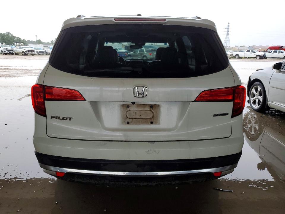 2016 Honda Pilot VIN 5FNYF5H96GB030018 COPART salvage auction — MINOR DENT/SCRATCHES, Tx - Certificate Of Title, sold $2,950 on 2026-07-09 (photo 6)
