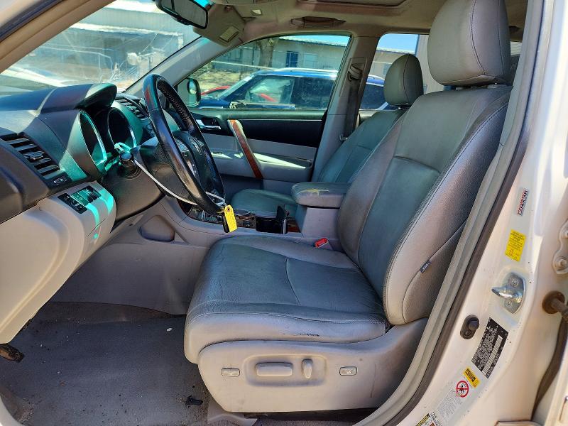 2010 Toyota Highlander VIN 5TDDK3EHXAS003949 COPART salvage auction — FRONT END, NM - CERT OF TITLE-SALVAGE, sold $1,200 on 2026-07-16 (photo 7)