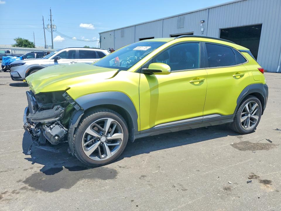 2020 Hyundai VIN KM8K53A51LU565761 COPART salvage auction — FRONT END, Fl - Certificate Of Destruction, sold $2,850 on 2026-07-13 (photo 1)