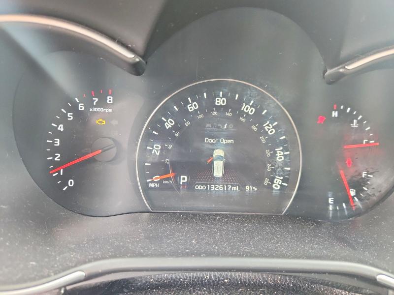 2014 Kia Sorento VIN 5XYKU4A70EG481305 COPART salvage auction — REAR END, Tx - Salvage Vehicle Title, sold $1,850 on 2026-07-24 (photo 9)