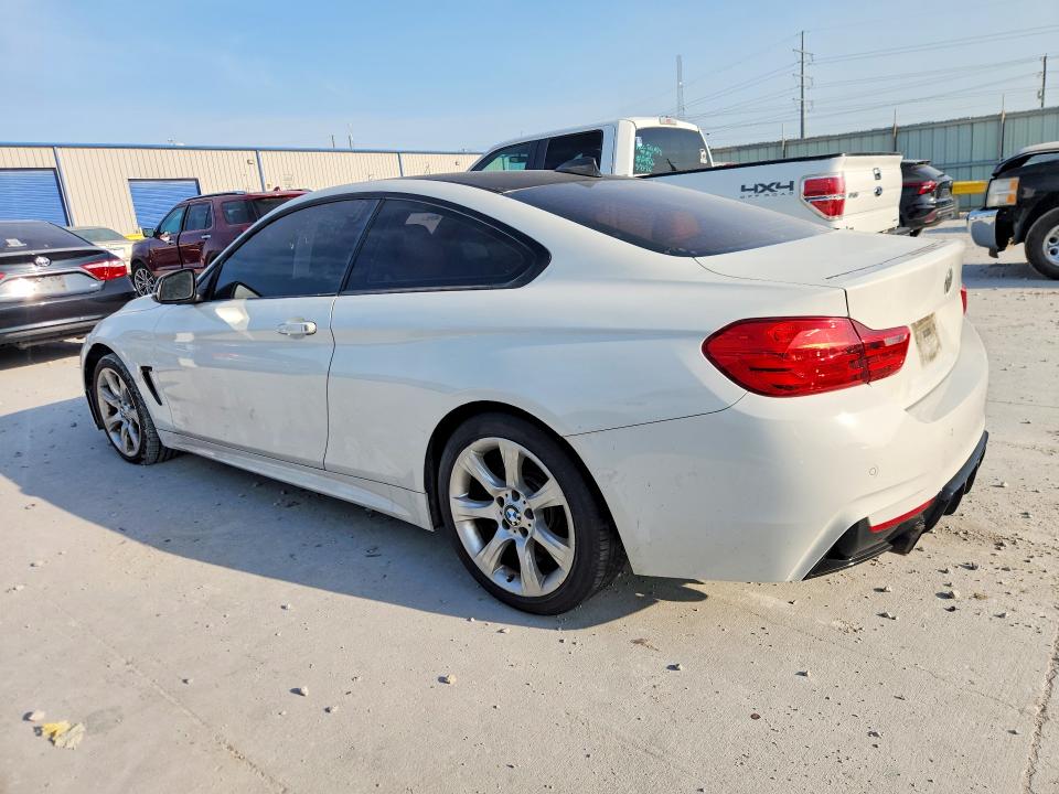 2016 BMW 4 series VIN WBA3R1C51GK529761 COPART salvage auction — FRONT END, TX - CERTIFICATE OF TITLE, sold $650 on 2026-07-28 (photo 2)