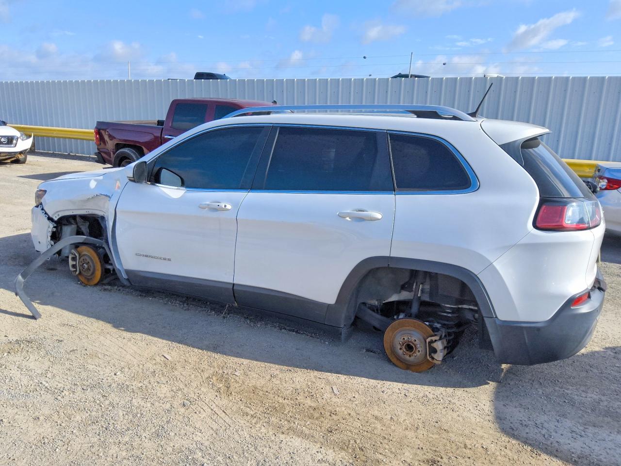 2021 Jeep Cherokee VIN 1C4PJLDX3MD187155 COPART salvage auction — Front End, AR - CERTIFICATE OF TITLE, sold $6,200 on 2026-07-09 (photo 2)
