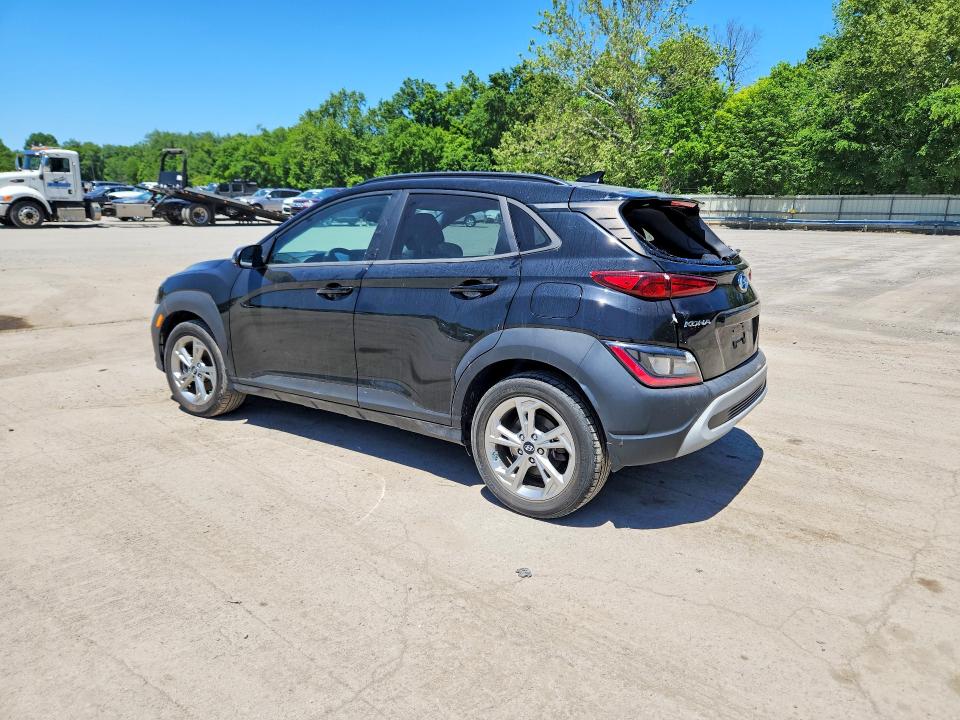 2022 Hyundai Kona VIN KM8K6CAB0NU922384 COPART salvage auction — HAIL, Pa - Certificate Of Salvage, sold $5,300 on 2026-07-16 (photo 2)
