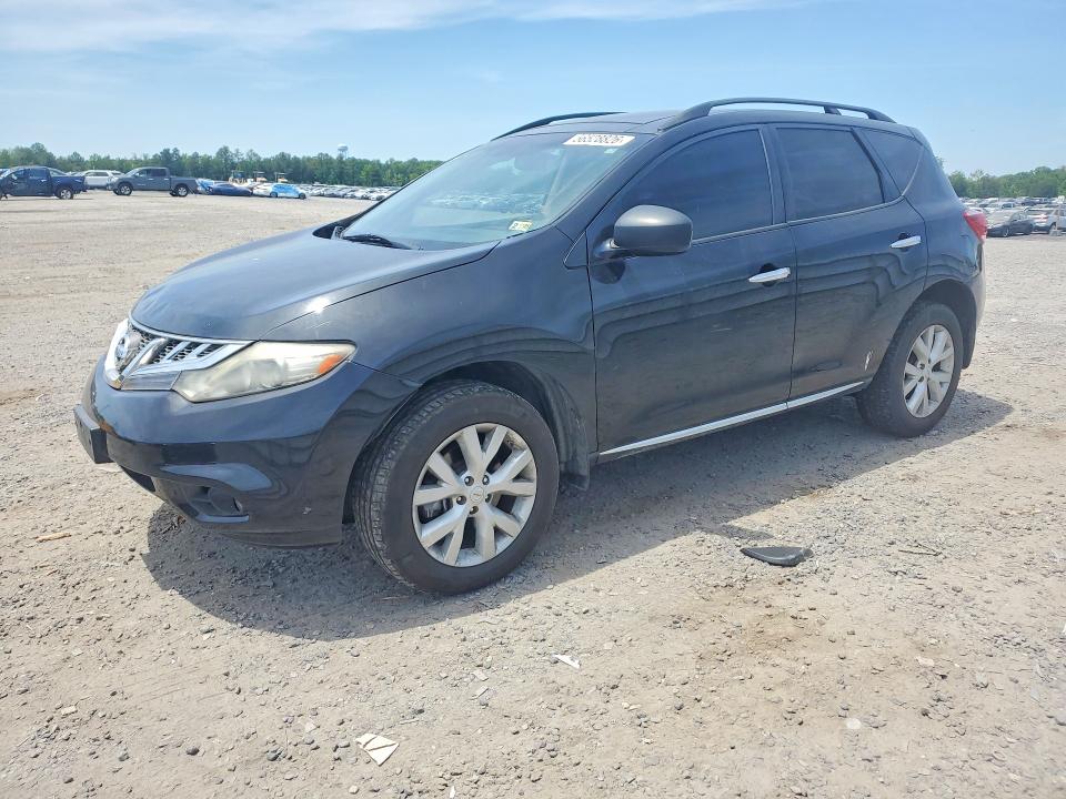 2014 Nissan Murano VIN JN8AZ1MWXEW517233 COPART salvage auction — MINOR DENT/SCRATCHES, Va - Certificate Of Title, sold $525 on 2026-07-15 (photo 1)