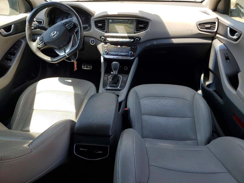 2017 Hyundai Ioniq VIN KMHC05LC4HU030229 COPART salvage auction — NORMAL WEAR, CA - DIS/DLR/EXP ONLY CLEAN TITLE, sold $925 on 2026-07-27 (photo 8)