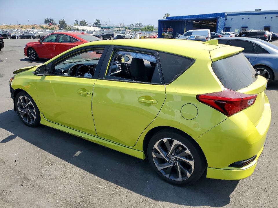 2017 Toyota Corolla VIN JTNKARJE0HJ532967 COPART salvage auction — FRONT END, CA - SALVAGE CERTIFICATE, sold $2,200 on 2026-07-27 (photo 2)