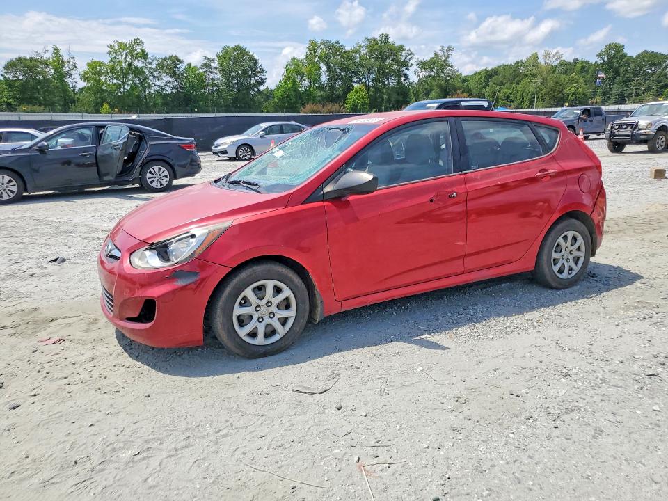 2012 Hyundai VIN KMHCT5AE4CU036682 COPART salvage auction — VANDALISM, Sc - Cert Of Title-Salvage, sold $450 on 2026-07-27 (photo 1)