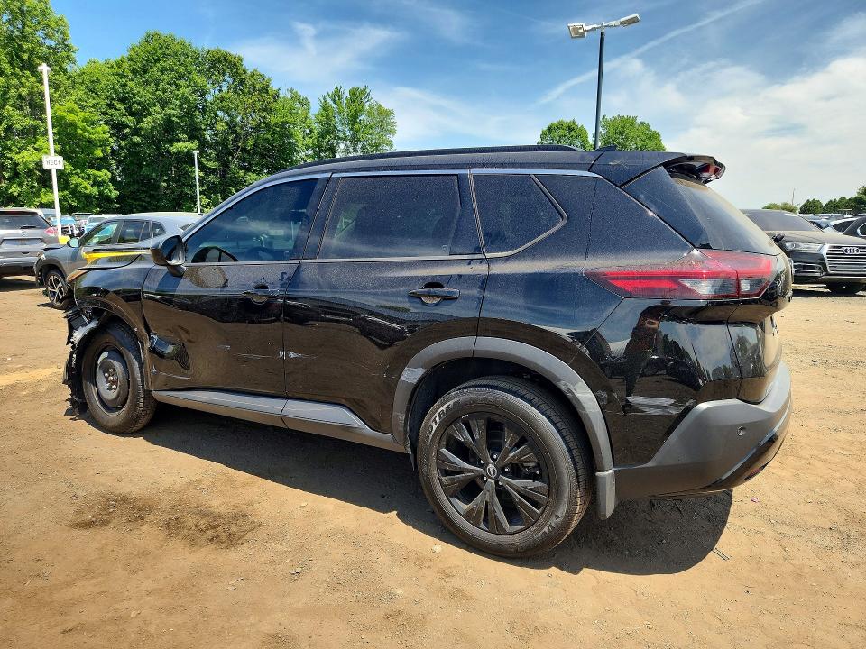 2023 Nissan Rogue VIN JN8BT3BB3PW214914 COPART salvage auction — FRONT END, Ma - Certificate Of Title (P), sold $13,800 on 2026-07-30 (photo 2)