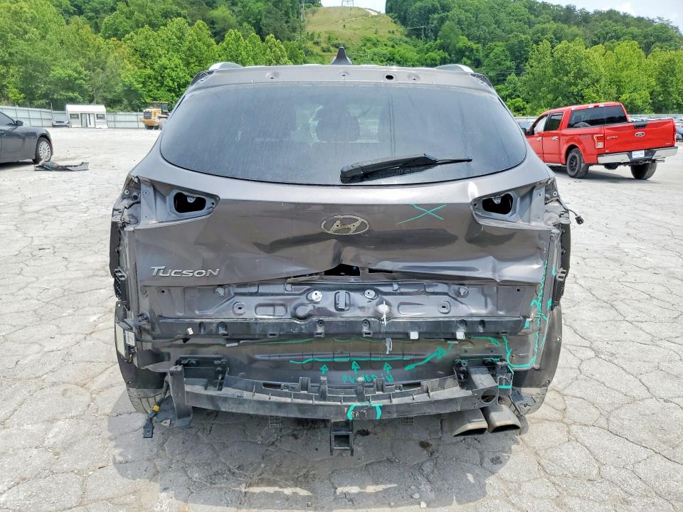 2020 Hyundai Tucson VIN KM8J33AL5LU175231 COPART salvage auction — REAR END, Oh - Cert Of Title-Salvage, sold $3,700 on 2026-07-16 (photo 6)