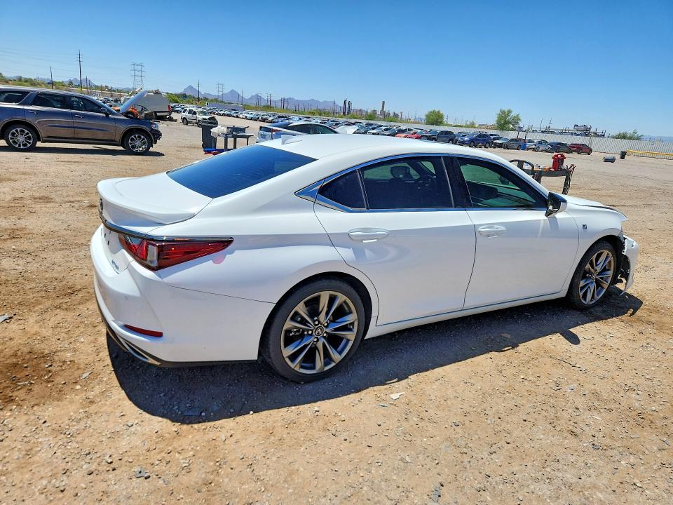 2019 Lexus ES VIN 58ABZ1B10KU010313 COPART salvage auction — FRONT END, Az - Cert Of Title - Salvage, sold $13,900 on 2026-07-31 (photo 3)
