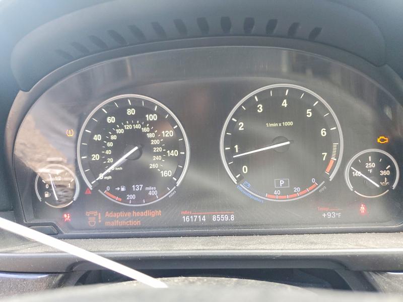 2013 BMW 5 series VIN WBAFR7C54DC819742 COPART salvage auction — NORMAL WEAR, TX - CERTIFICATE OF TITLE, sold $1,250 on 2026-07-02 (photo 9)