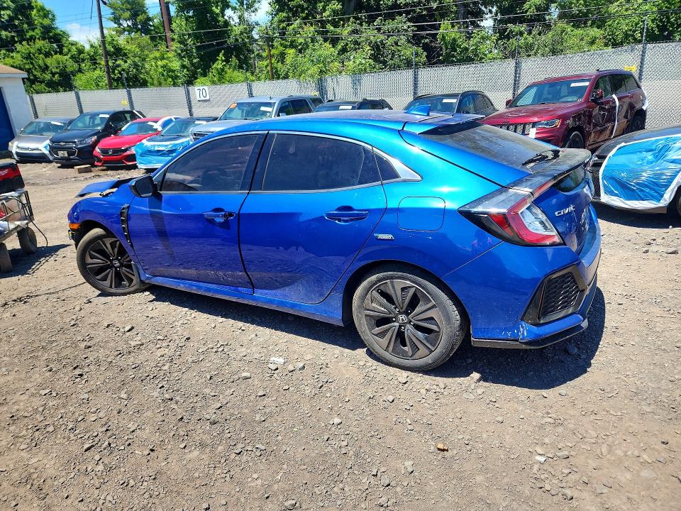 2018 Honda Civic VIN SHHFK7H54JU235757 COPART salvage auction — FRONT END, Pa - Certificate Of Salvage, sold $3,800 on 2026-07-06 (photo 2)