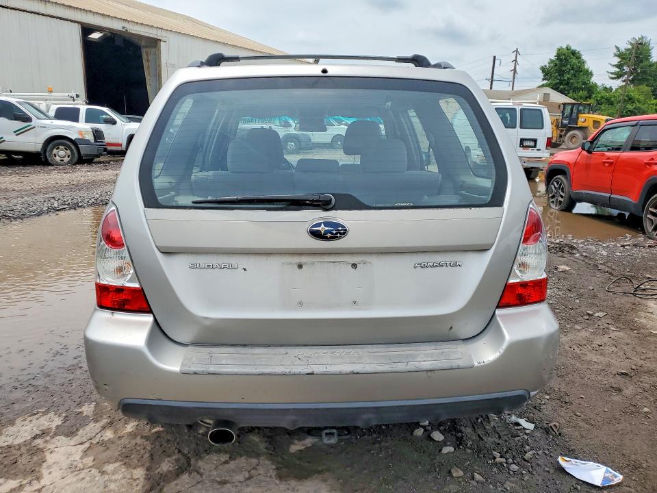 2006 Subaru Forester VIN JF1SG63686G711331 COPART salvage auction — FRONT END, PA - CERTIFICATE OF SALVAGE, sold $400 on 2026-07-20 (photo 6)