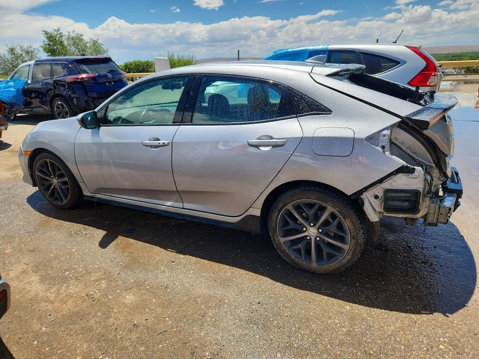 2021 Honda Civic VIN SHHFK7H45MU426034 COPART salvage auction — REAR END, Fl - Certificate Of Title, sold $10,200 on 2026-07-06 (photo 2)