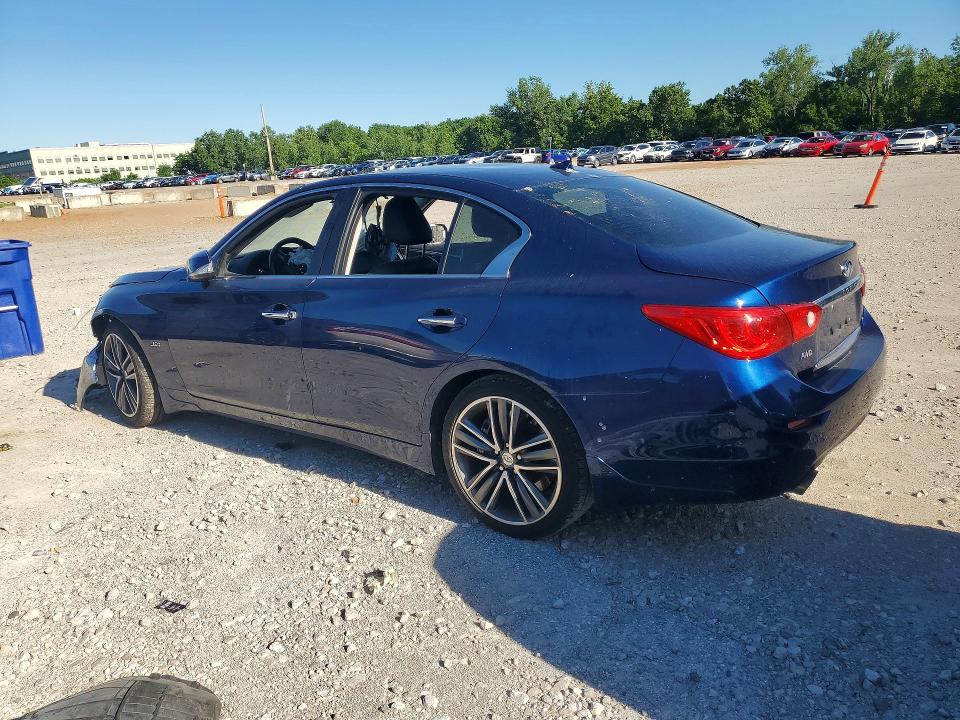 2017 Infiniti Q50 VIN JN1EV7AR3HM839340 COPART salvage auction — SIDE, Mo - Salvage Certificate Of Title, sold $2,900 on 2026-07-31 (photo 2)