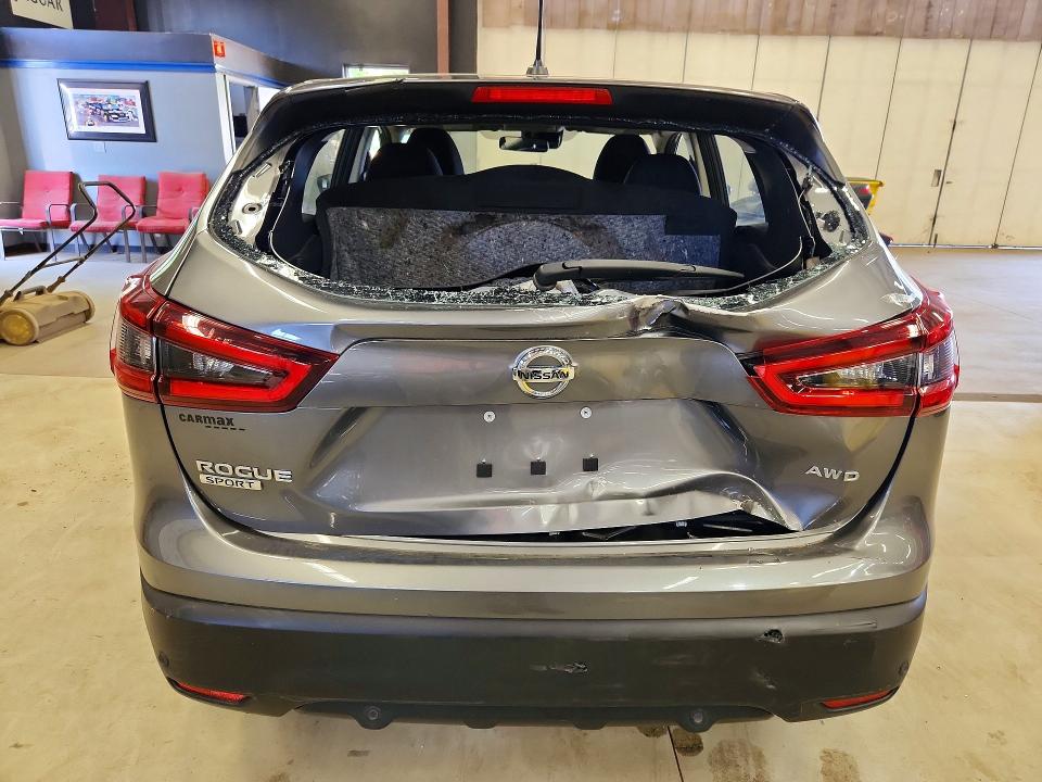 2020 Nissan Rogue VIN JN1BJ1CW7LW367817 COPART salvage auction — REAR END, Ct - Cert Of Title-Salvage, sold $575 on 2026-07-30 (photo 6)