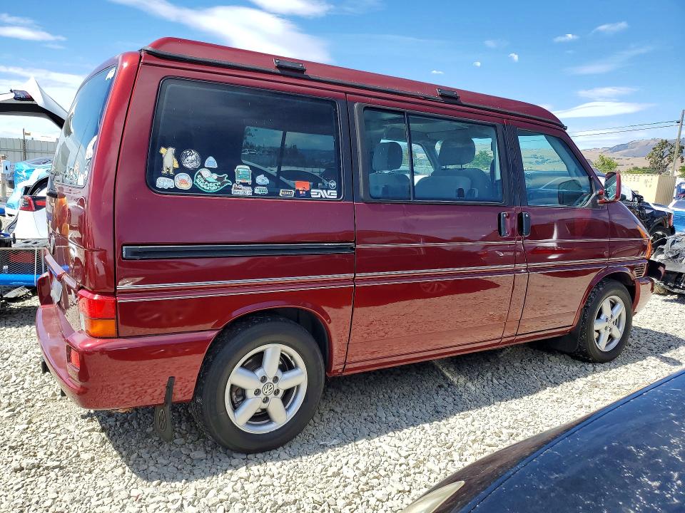 2001 Volkswagen Eurovan VIN WV2NB47001H112153 COPART salvage auction — FRONT END, Ca - Salvage Certificate, sold $4,600 on 2026-07-14 (photo 3)