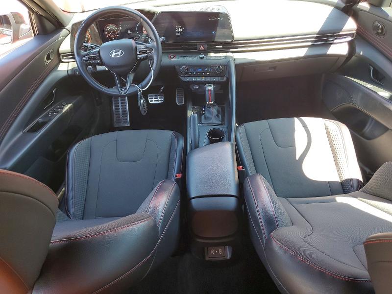 2024 Hyundai VIN KMHLR4DF6RU813353 COPART salvage auction — SIDE, Ca - Salvage Certificate, sold $4,100 on 2026-07-30 (photo 8)