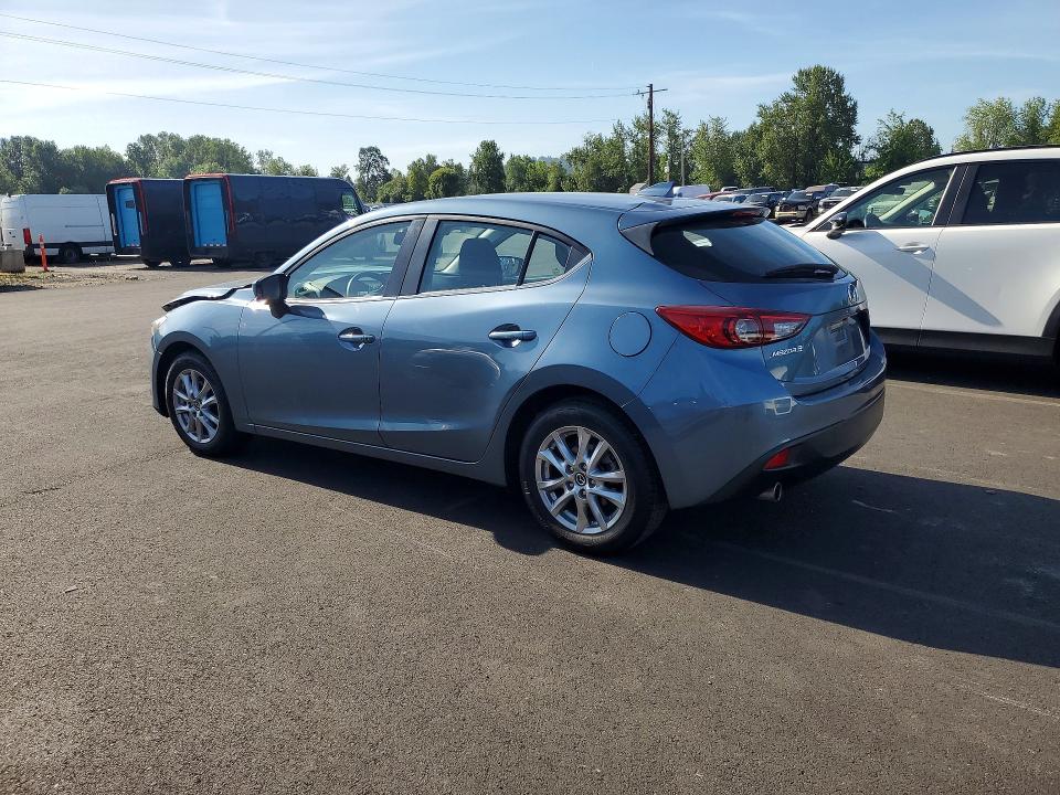 2016 Mazda 3 VIN JM1BM1M7XG1309103 COPART salvage auction — FRONT END, Or - Salvage Title Certificate, sold $125 on 2026-07-27 (photo 2)