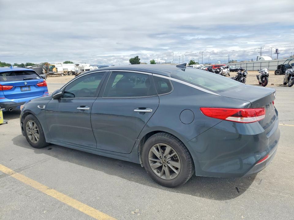 2016 Kia Optima VIN 5XXGT4L12GG055267 COPART salvage auction — MECHANICAL, Id - Certificate Of Title, sold $775 on 2026-07-09 (photo 2)