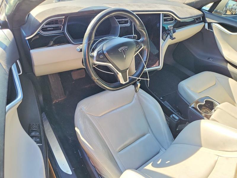 2015 Tesla VIN 5YJSA1S24FF097157 COPART salvage auction — REAR END, In - Cert Of Title-Salvage Title, sold $4,100 on 2026-07-07 (photo 8)