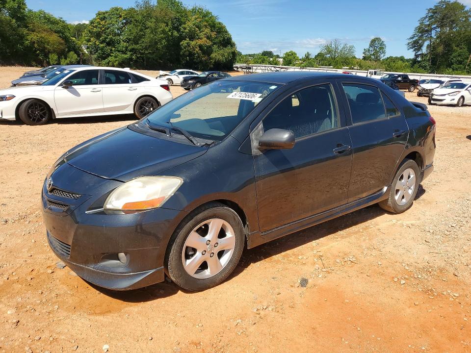 2008 Toyota Yaris VIN JTDBT923681224360 COPART salvage auction — SIDE, Nc - Salvage Certificate Of Title, sold $175 on 2026-07-27 (photo 1)