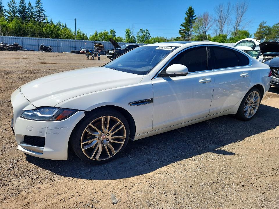 2017 Jaguar Xf VIN SAJBK4BV7HCY50724 COPART salvage auction — FRONT END, ON - PERMIT NO BRAND - UNFIT, sold $2,750 on 2026-07-16 (photo 1)