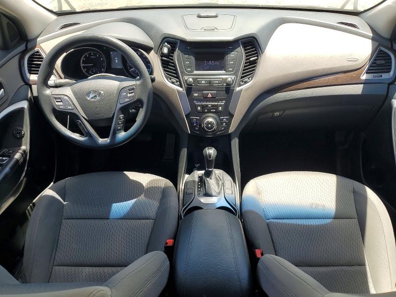 2018 Hyundai Santa fe VIN 5XYZT3LBXJG538441 COPART salvage auction — FRONT END, Ca - Salvage Certificate, sold $1,900 on 2026-07-07 (photo 8)