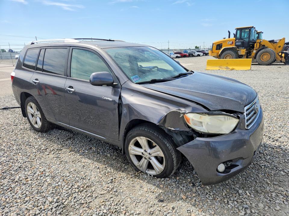 2008 Toyota Highlander VIN JTEES42A182054173 COPART salvage auction — FRONT END, Co - Public - Salvage Title, sold $2,000 on 2026-07-21 (photo 4)