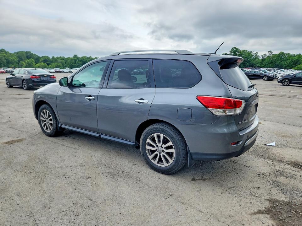 2015 Nissan VIN 5N1AR2MM3FC689747 COPART salvage auction — MECHANICAL, Pa - Cert Of Title, sold $825 on 2026-07-02 (photo 2)