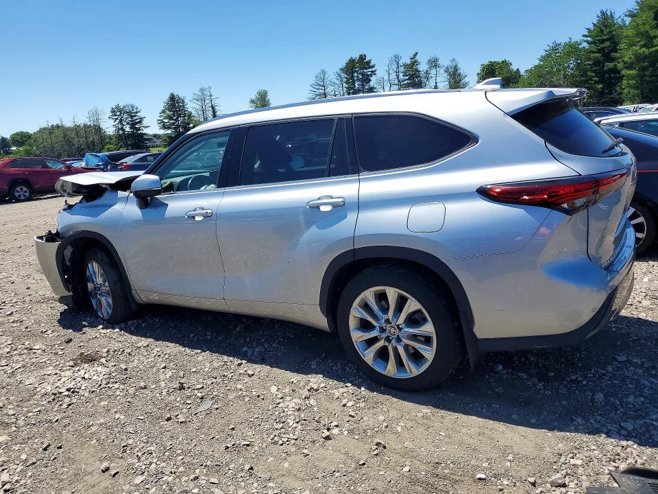 2021 Toyota VIN 5TDDZRBH0MS534035 COPART salvage auction — FRONT END, MD - CERT OF SALVAGE > 75% DAMAGE, sold $14,000 on 2026-07-27 (photo 2)