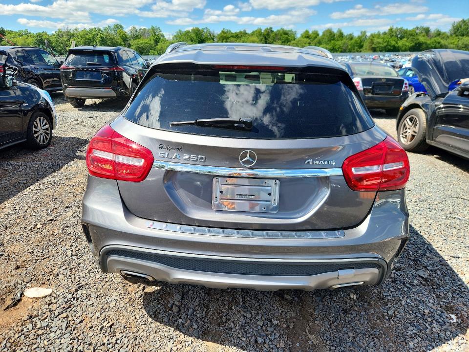 2015 Mercedes-benz Gla-klasse VIN WDCTG4GB2FJ060446 COPART salvage auction — FRONT END, MO - CERT OF TITLE-REPOSSESSED, sold $4,100 on 2026-07-07 (photo 6)